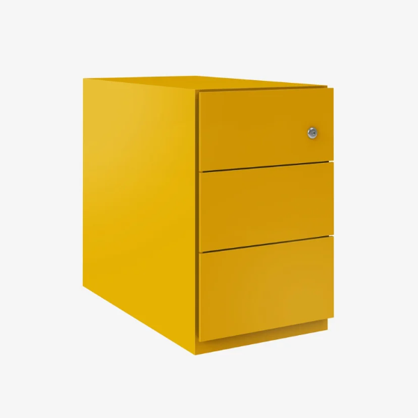 compact under desk storage cabinet