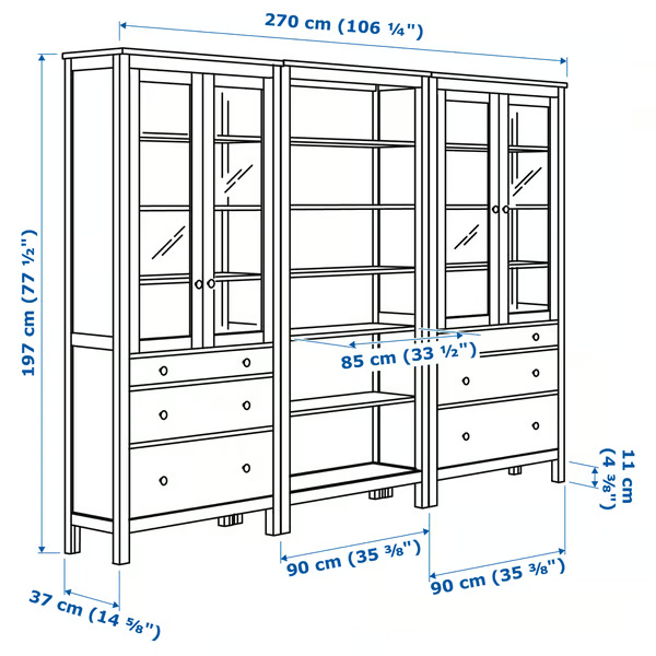 hemnes-pine-shelving-tempered-glass-cabinet-detail