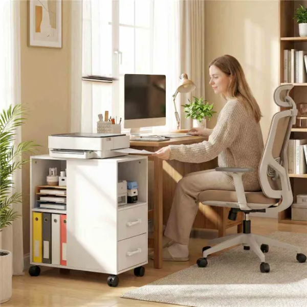 mobile-printer-cabinet-locking-casters