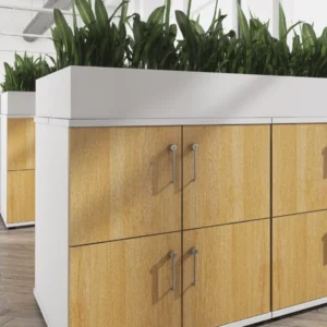 multi-door-wooden-office-storage-lockers