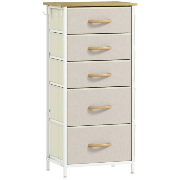 steel accent chest drawer detail