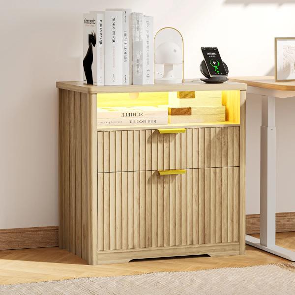 two drawer document cabinet