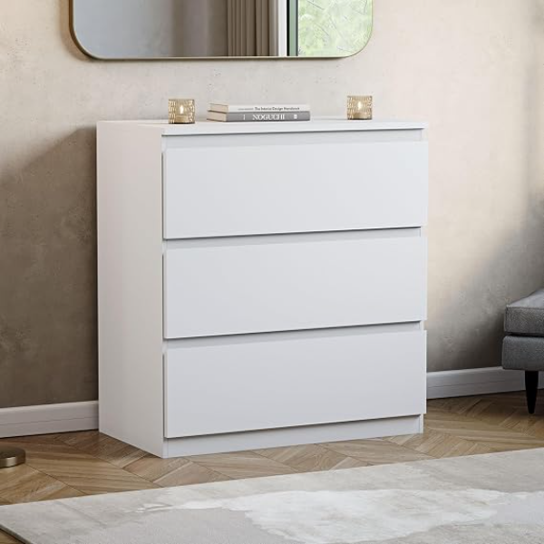 vida designs denver white cabinet