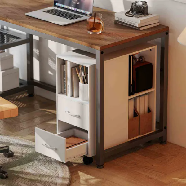 white-printer-cabinet-with-two-drawers